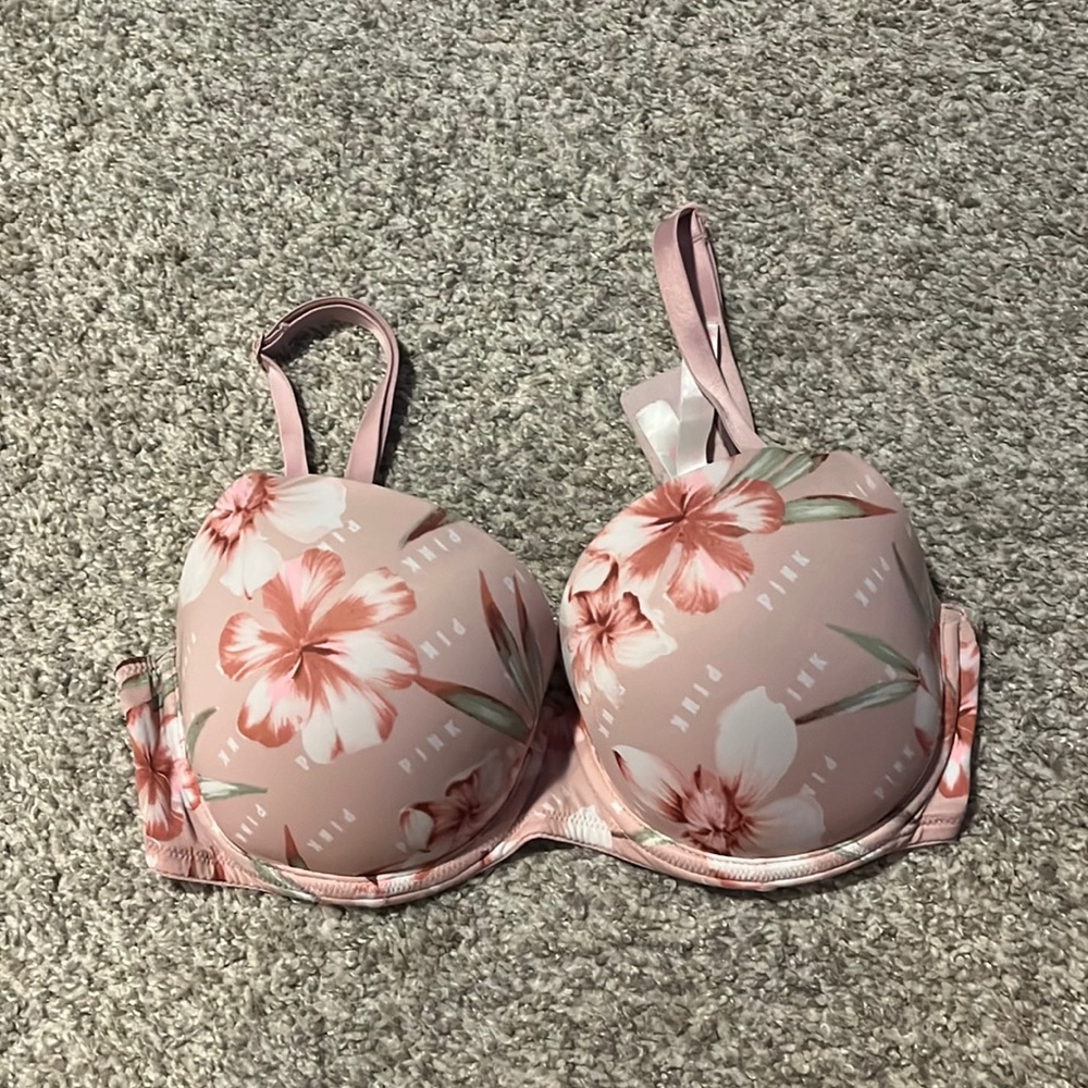 Pink bra